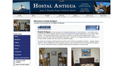 Desktop Screenshot of hostalantigua.com